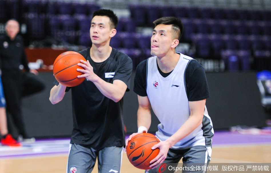 辽宁男篮训练备战