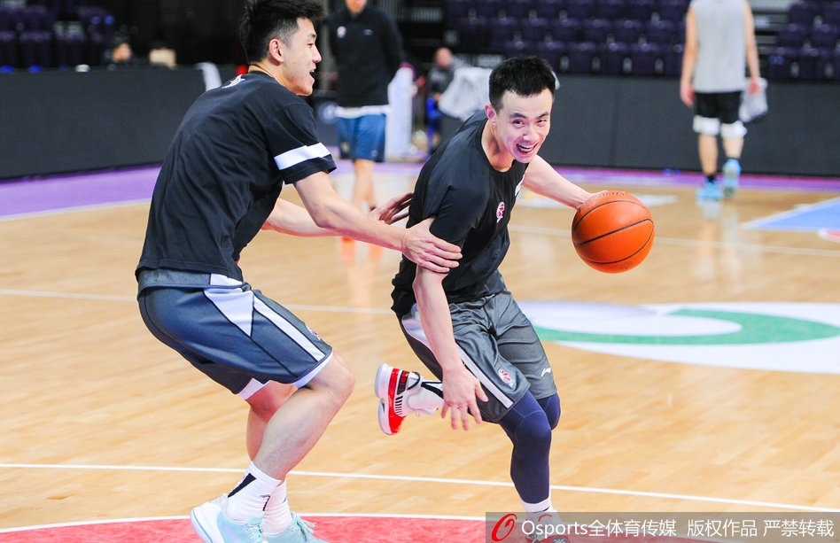 辽宁男篮训练备战