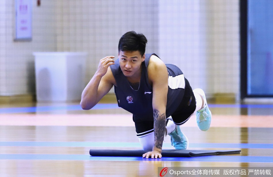 广东男篮训练备战