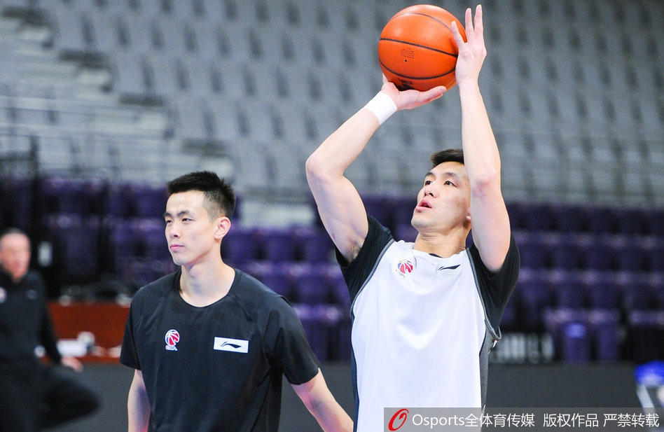 辽宁男篮训练备战