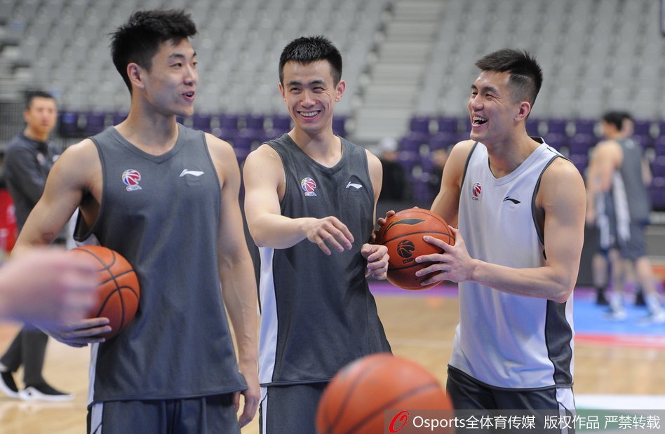 辽宁男篮训练备战