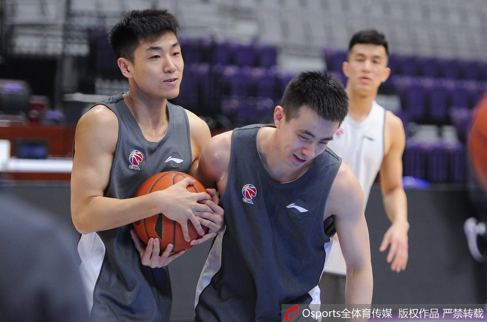 辽宁男篮训练备战