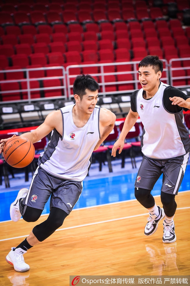 北京男篮训练备战