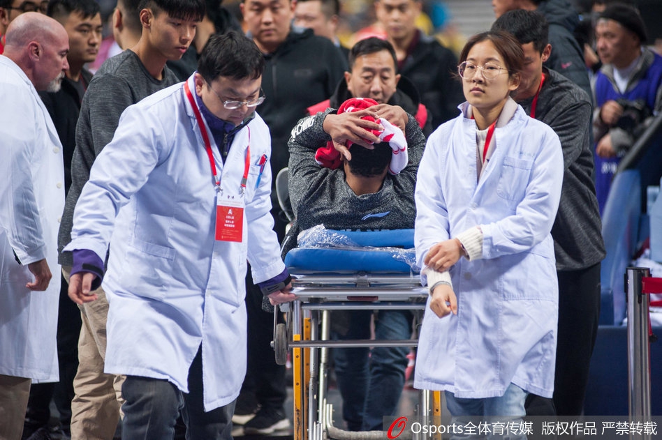 山东外援重伤送医院赛季报销