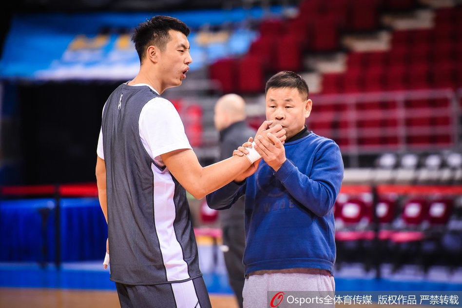 北京男篮训练备战