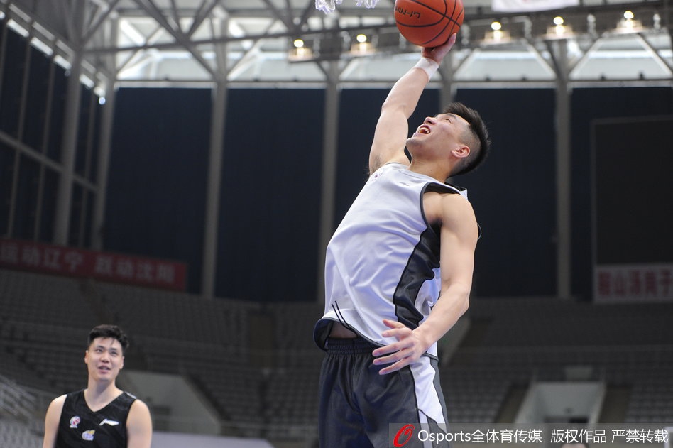 辽宁男篮训练备战