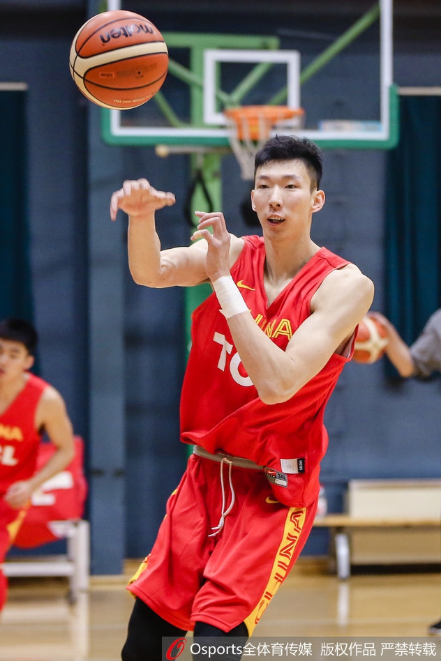 中国男篮公开训练