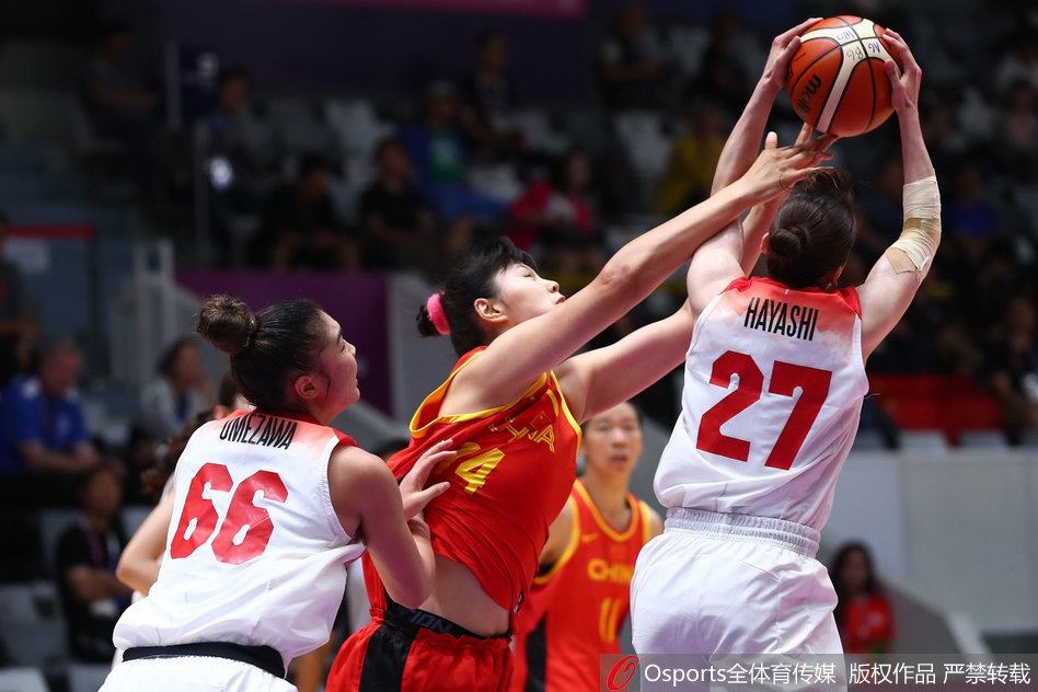 亚运女篮半决赛中国86-74日本