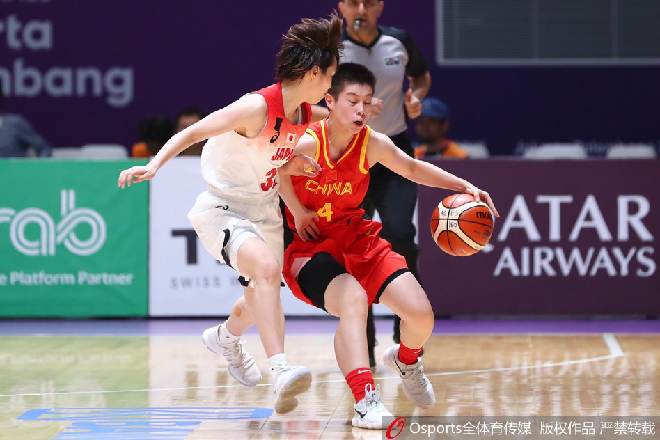 亚运女篮半决赛中国86-74日本