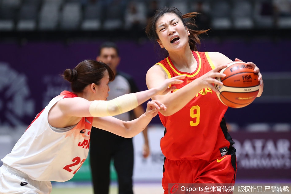亚运女篮半决赛中国86-74日本