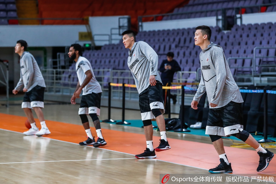 广东男篮训练备战