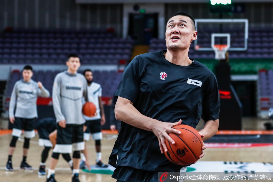 广东男篮训练备战