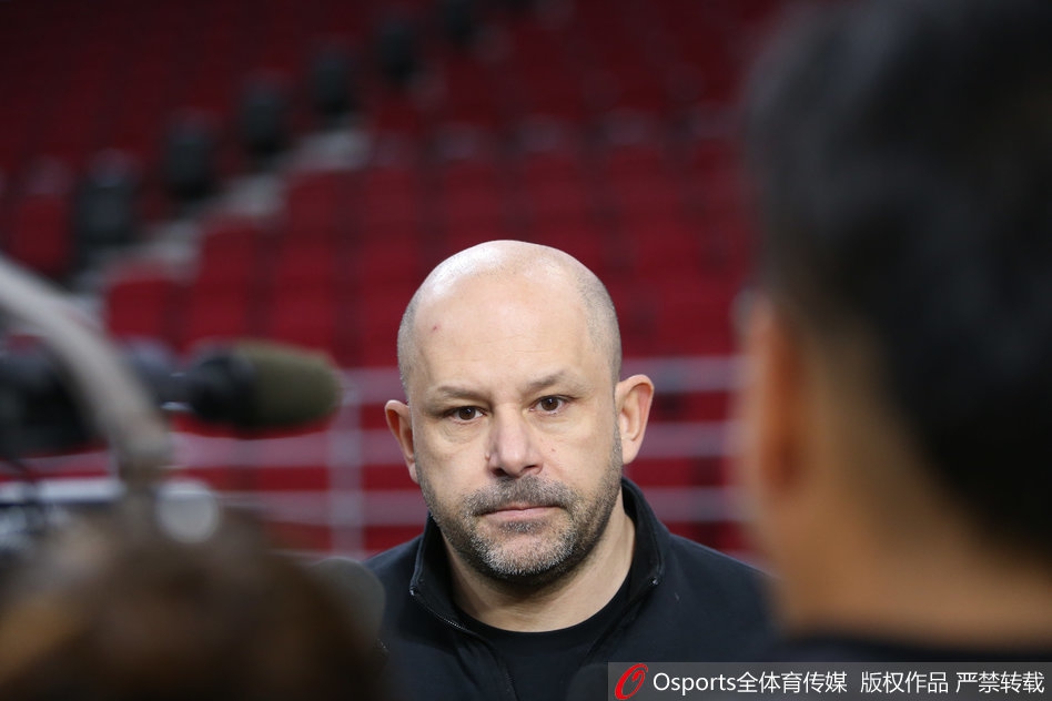 北京男篮备战训练