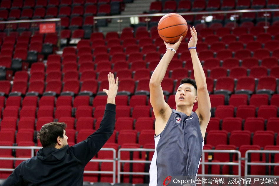 北京男篮备战训练