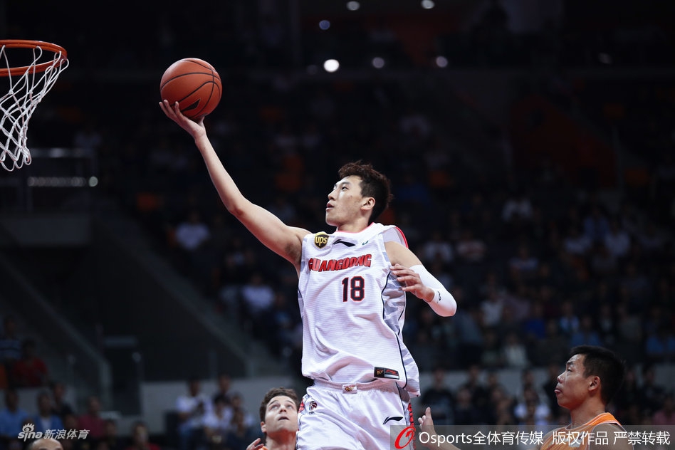 CBA第16轮：广东VS上海