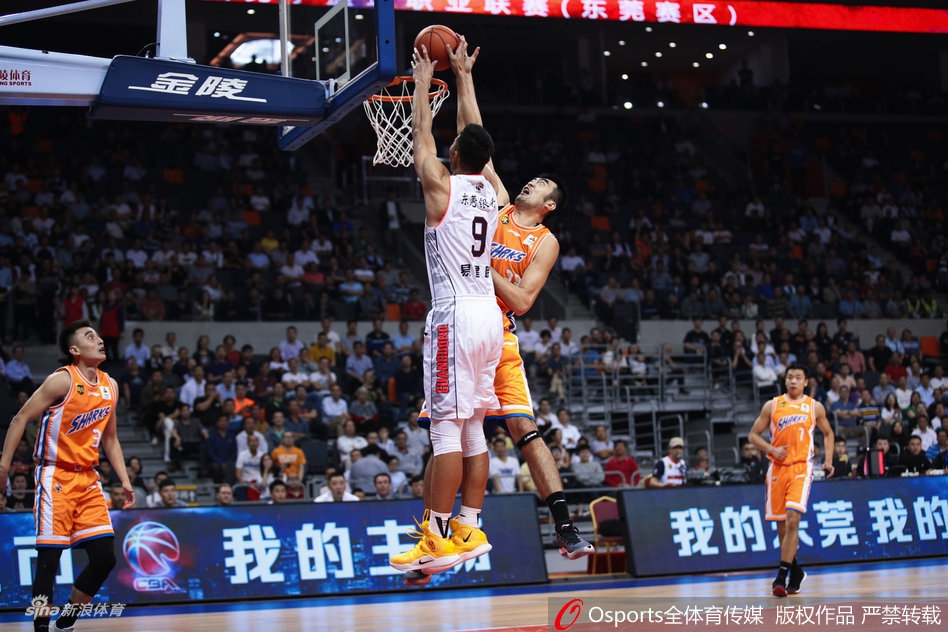 CBA第16轮：广东VS上海
