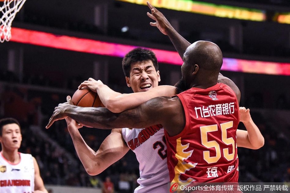 CBA第19轮：广东96-105吉林