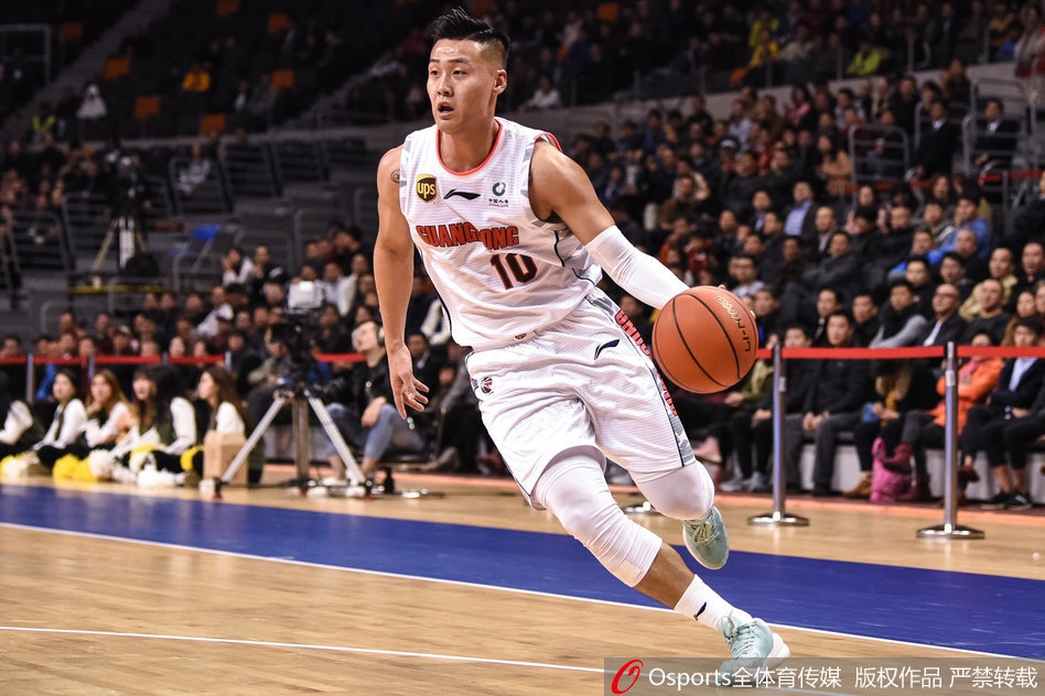 CBA第19轮：广东96-105吉林