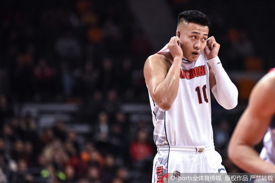 CBA第19轮：广东96-105吉林