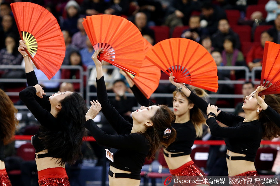 CBA第22轮啦啦队热舞精选