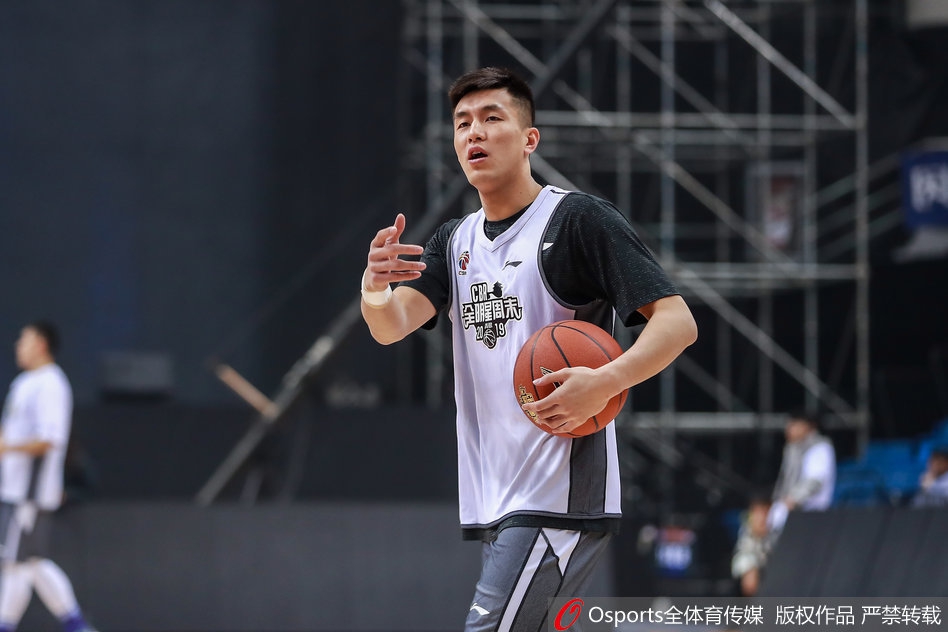 CBA南北区明星队训练