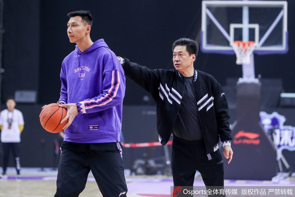 CBA南北区明星队训练
