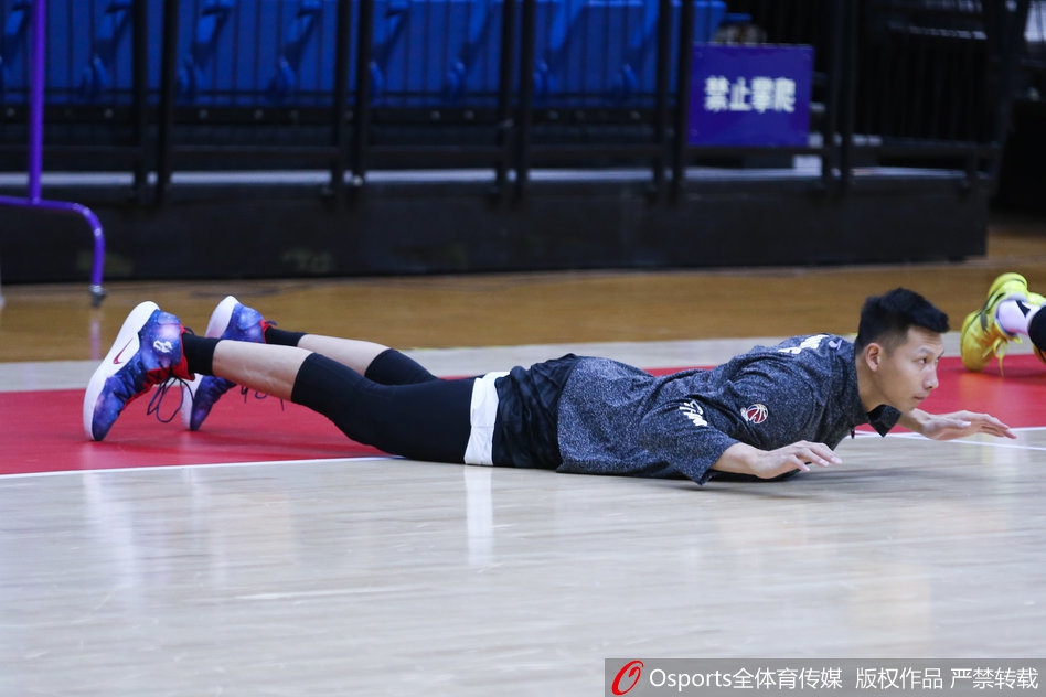 广东男篮训练备战