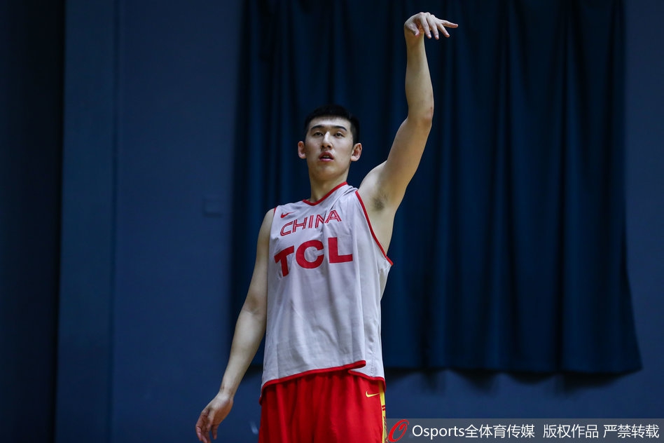 中国男篮公开训练