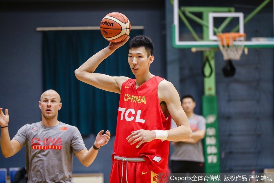 中国男篮公开训练