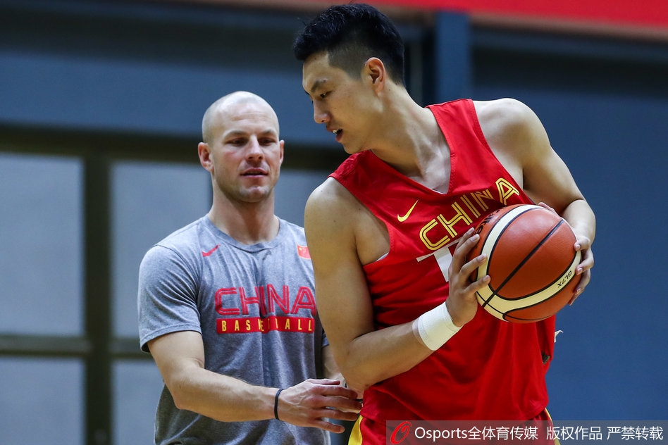 中国男篮公开训练