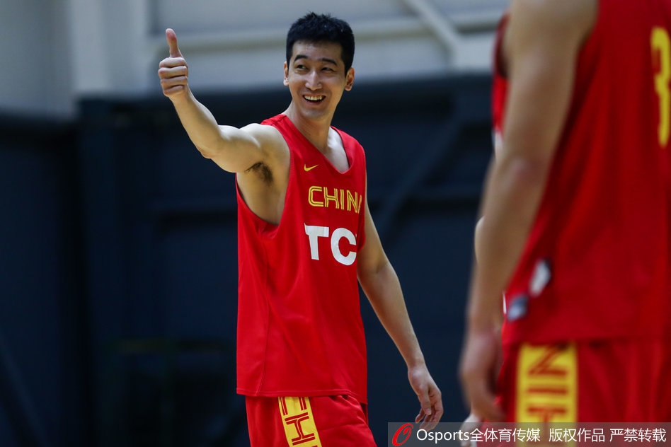 中国男篮公开训练