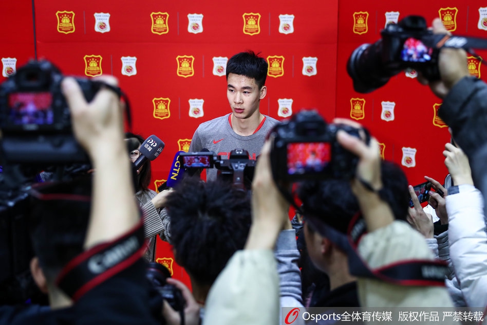 中国男篮公开训练