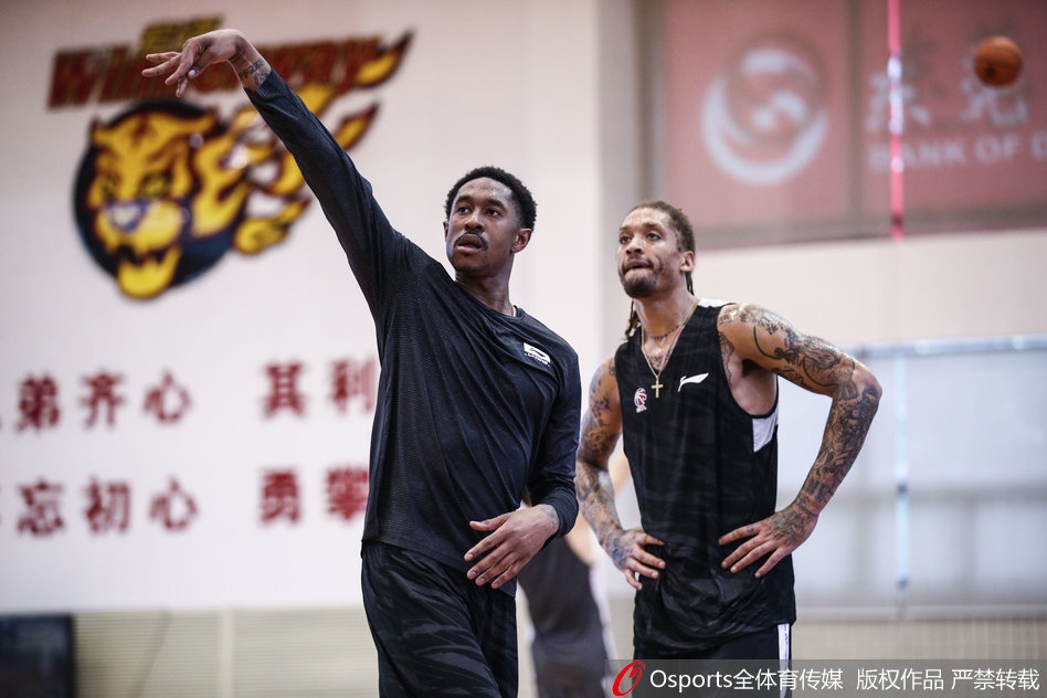 广东男篮训练备战