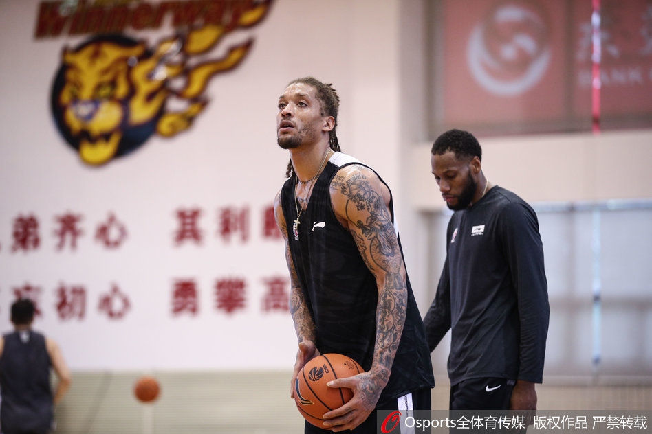 广东男篮训练备战