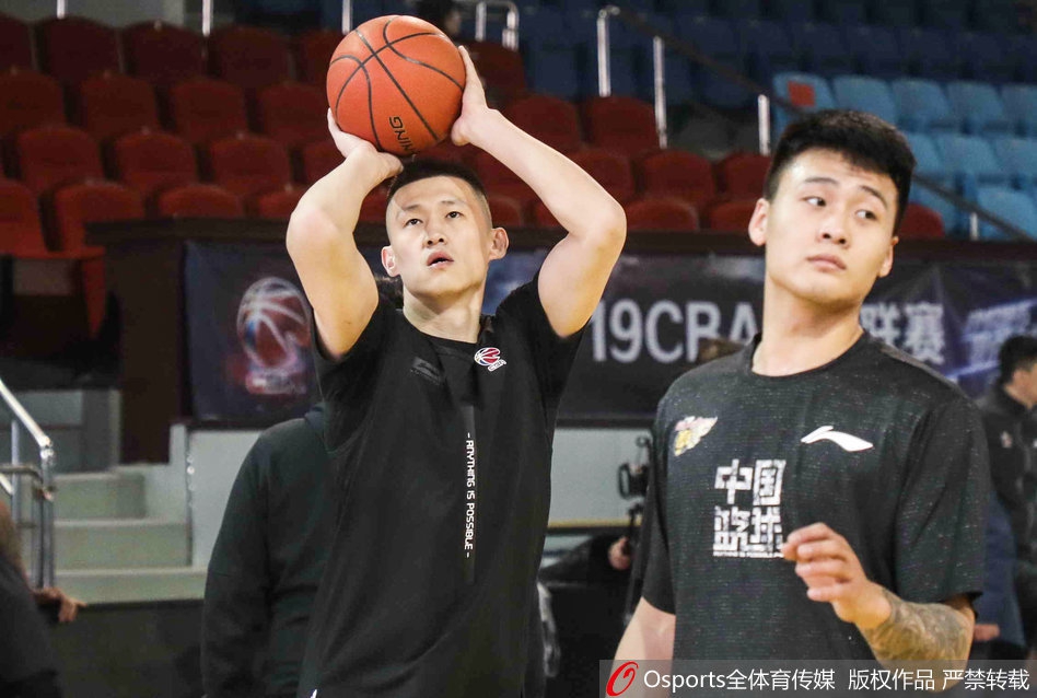 广东男篮训练备战