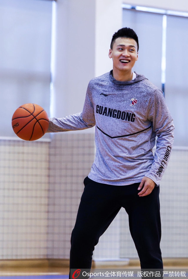 广东男篮训练备战