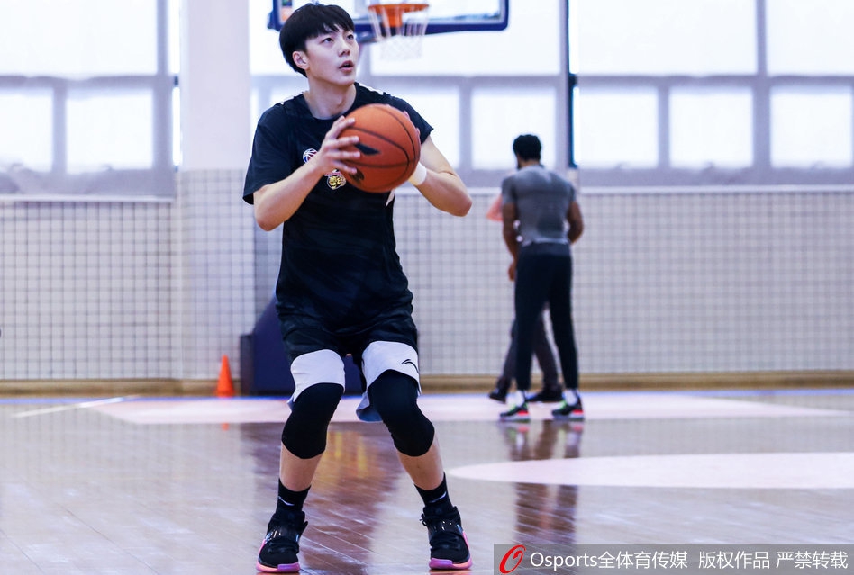 广东男篮训练备战