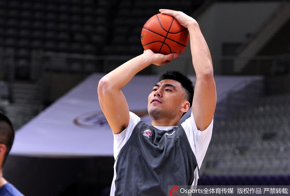 辽宁男篮训练备战