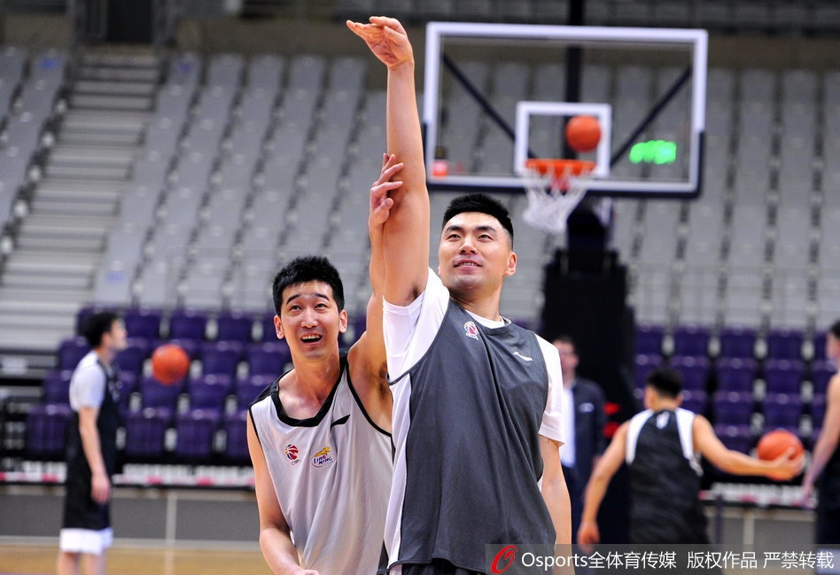 辽宁男篮训练备战