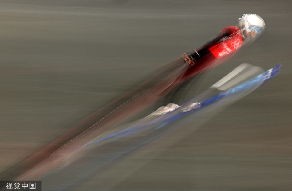 跳台滑雪运动员训练备战