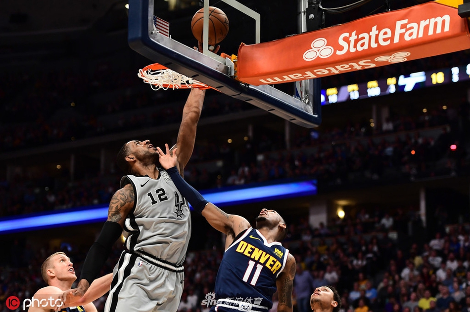 [季后赛]抢七大战！马刺86-90掘金