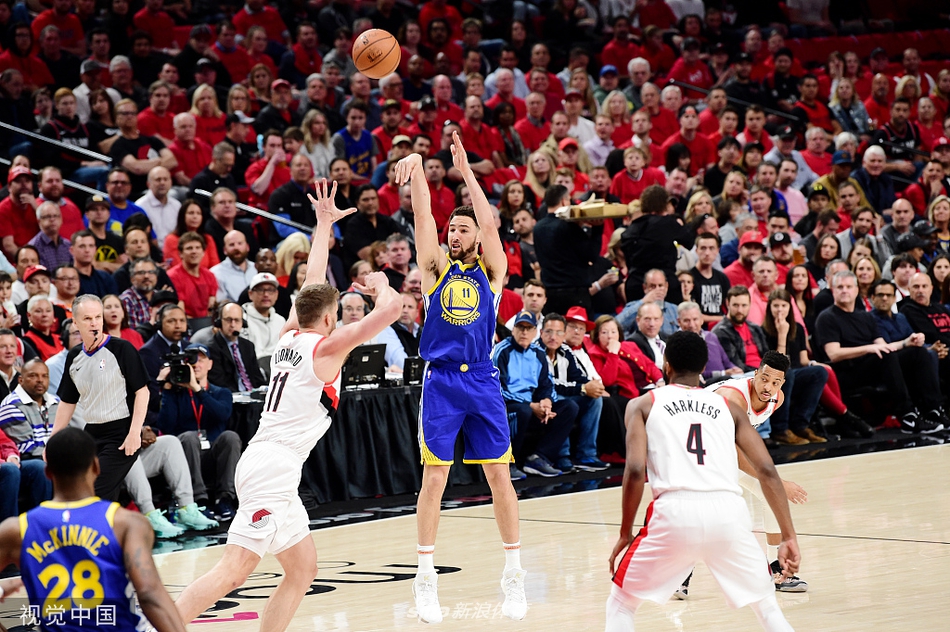 [高清组图]西部决赛G4勇士119-117开拓者