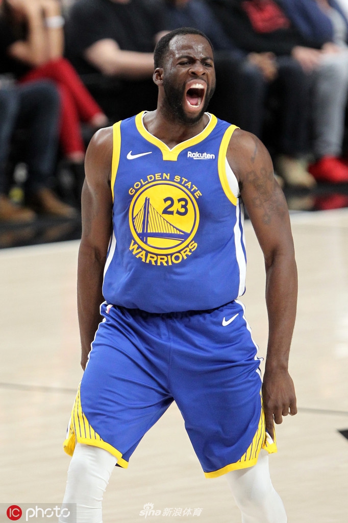 [高清组图]西部决赛G4勇士119-117开拓者