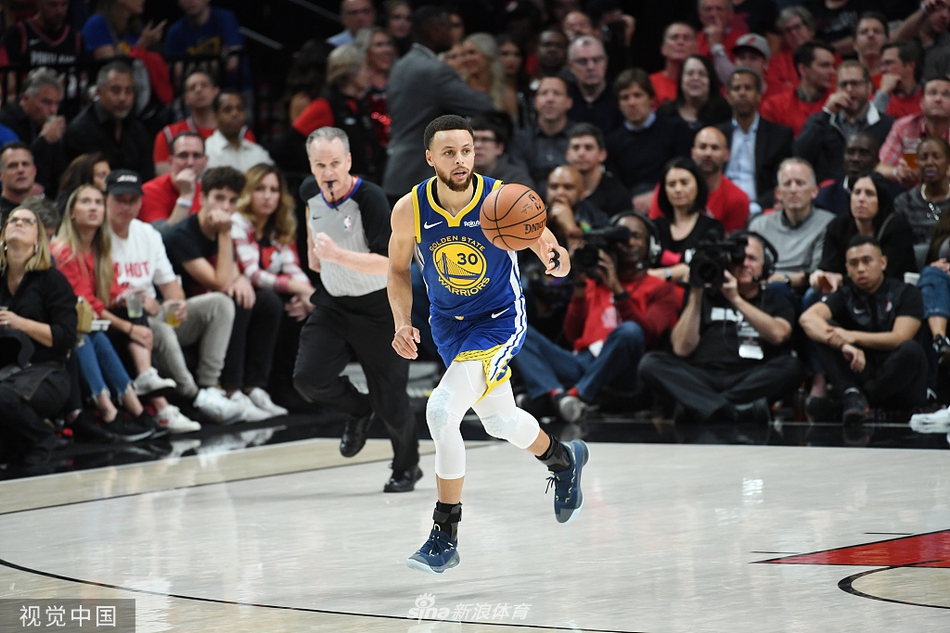 [高清组图]西部决赛G4勇士119-117开拓者