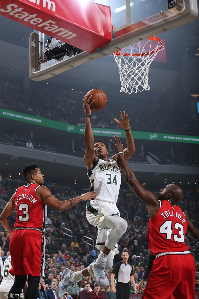 [NBA常规赛]开拓者129-137雄鹿