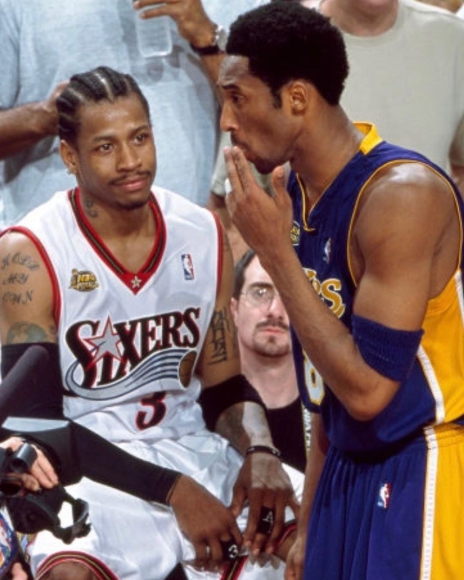 AI晒多图缅怀科比！感恩激励&唯一一次并肩作战！