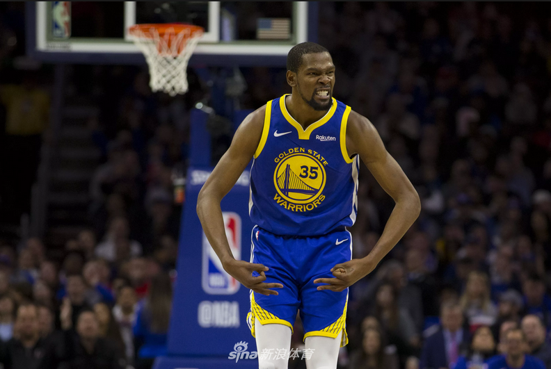 第五位、杜兰特