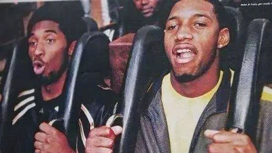 NBA版人生若只如初见！科比麦蒂相约游乐园 联盟头号交际花是他