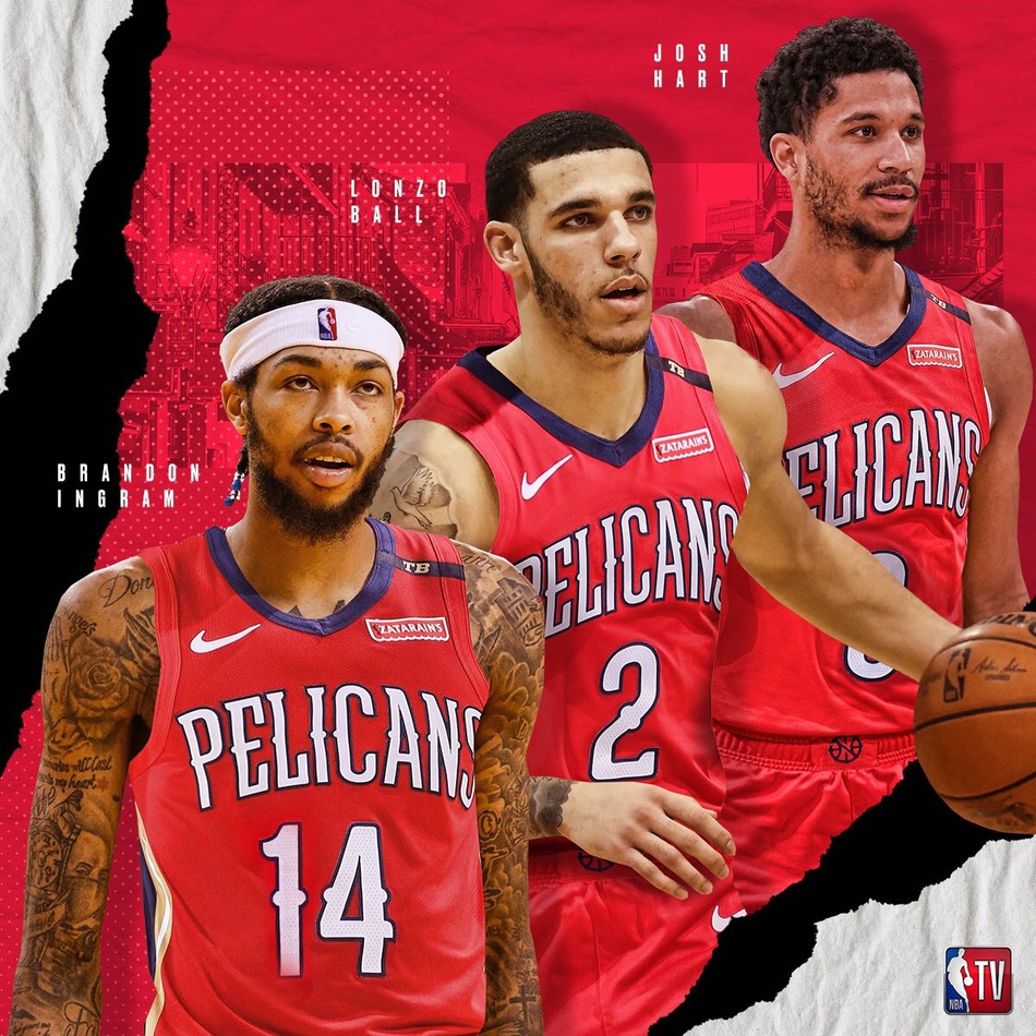 终于不用P图了！鹕人三少定妆照出炉球哥C位 这套阵容什么水平？