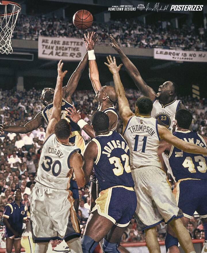 巅峰湖人VS巅峰勇士